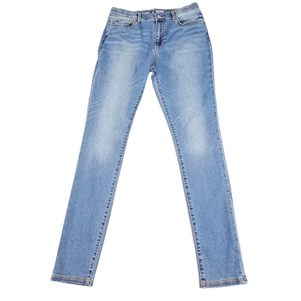 Old Navy Girls Size 18 Rockstar Super Skinny Jeggings High Rise Medium‎ Wash
